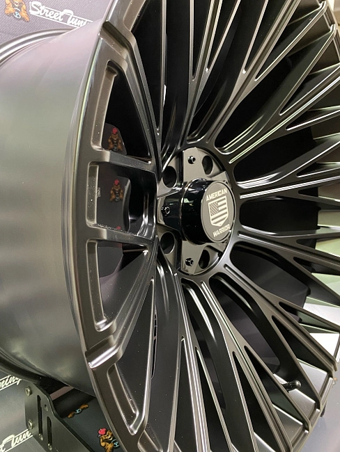 картинка Новые диски OFF ROAD R22 J12 ET -42 5X150/5X139.7 Satin Black магазин  StreetTuning 