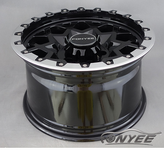 картинка Новые диски Black Rhino Sprocket R15 5X114,3 ET-15 J8,5 черный + серебро магазин  StreetTuning 