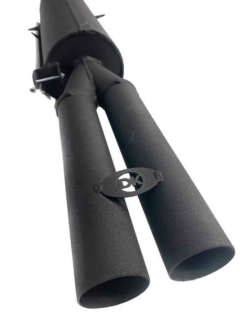 картинка Глушитель с раздвоенной насадкой  ВАЗ 2101-07 "Комфорт" DK PRO магазин  StreetTuning 