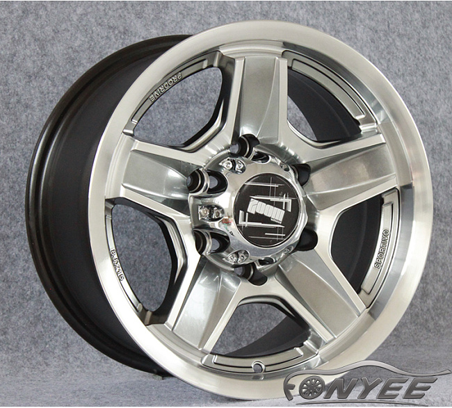 картинка Новые диски Prodrive R16 6х139,7 ET20 J8 серебро магазин  StreetTuning 