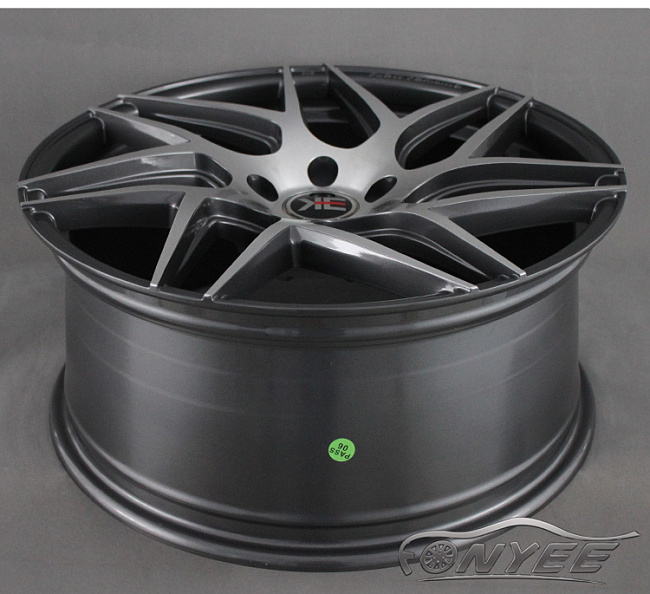 картинка Новые диски KE Flow Forming модель 6 R19 5X112 ET35 J9 темно-серые + серебро магазин  StreetTuning 