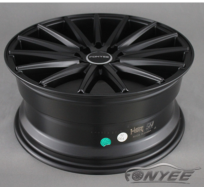 картинка Новые диски Vossen VFS2 Replica R17 4X100/4X114,3 ET42 J7,5 черный мат магазин  StreetTuning 