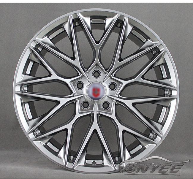 картинка Новые диски HRE P200 Replika R19 5X114,3 ET35 J9,5, серебристо-платиновые магазин  StreetTuning 