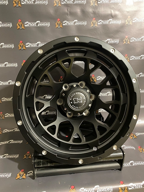 картинка Новые диски Black Rhino L2605 R17 J9 ET0 6x139.7 Black магазин  StreetTuning 