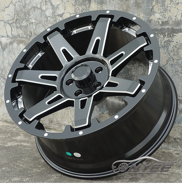 картинка Новые диски SSA R20 5x114,3 ET30 J9 черные + серебро магазин  StreetTuning 