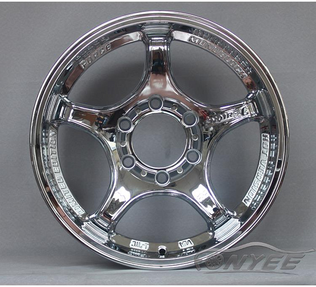 картинка Новые диски Monoblock A-TECH 6х139,7 ET25 J8 хром магазин  StreetTuning 