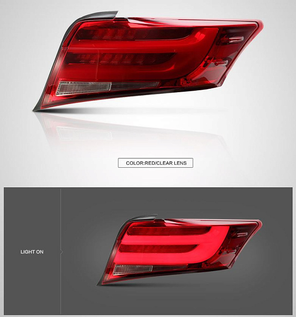 картинка Задние светодиодные фонари для TOYOTA VIOS 2013-2016 магазин  StreetTuning 