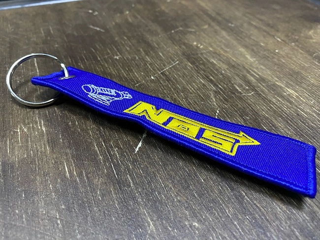 картинка Брелок для Ключей Nitro - тканевый магазин  StreetTuning 