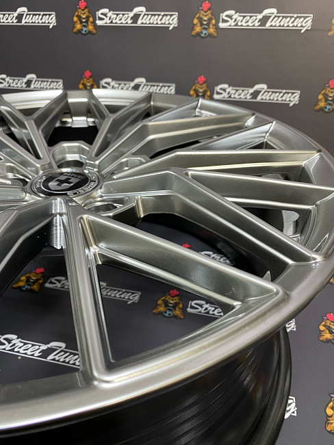 картинка Новые диски HRE FF28 R17 J7.5 ET35 5x108 Hyper Black магазин  StreetTuning 