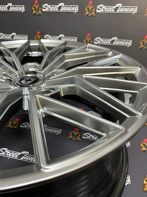 картинка Новые диски HRE FF28 R17 J7.5 ET35 5x108 Hyper Black магазин  StreetTuning 