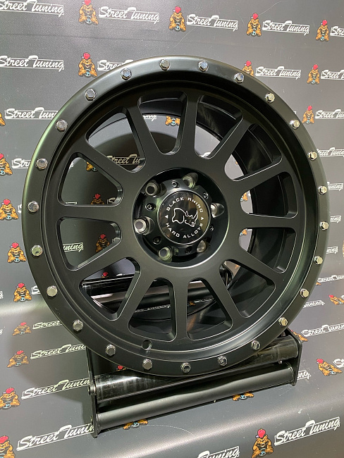 картинка Новые диски Black Rhino Havasu R18 J9 ET0 6X139.7 Matte Black магазин  StreetTuning 