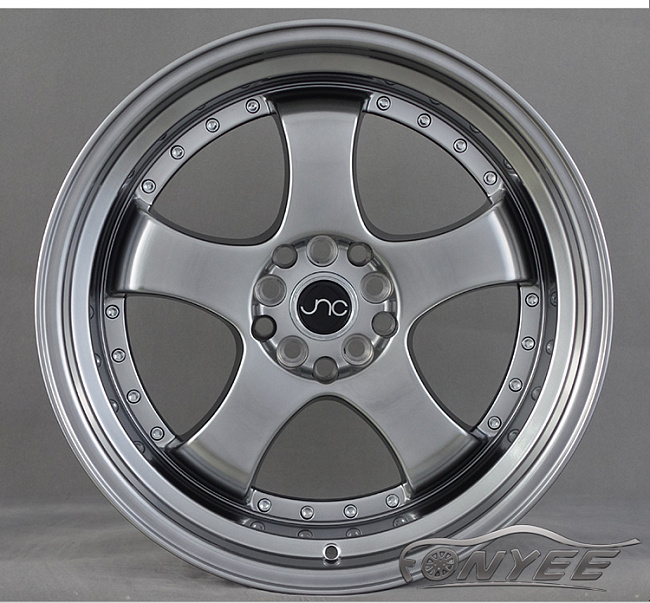 картинка Новые диски JNC 017 R18 5X114,3-5X100 ET25 J8,5 серый глянец магазин  StreetTuning 