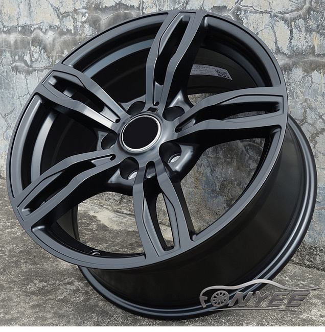 картинка Новые диски BMW F10 style R18 5x120 ET35 J8 черный мат магазин  StreetTuning 