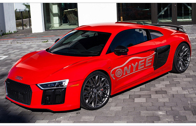 картинка Новые диски HRE P200 Replika R18 5X115 ET30 J8, серые магазин  StreetTuning 