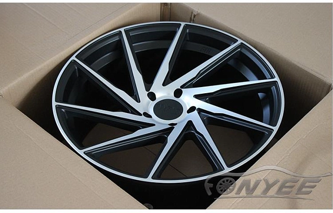 картинка Новые диски F1R F29 R20 5х120 ET38 J10 черный + серебро магазин  StreetTuning 