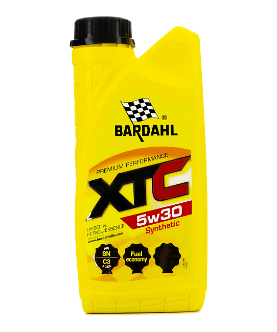 картинка Синтетическое моторное масло BARDAHL 5W30 XTC SN - 1L магазин  StreetTuning 