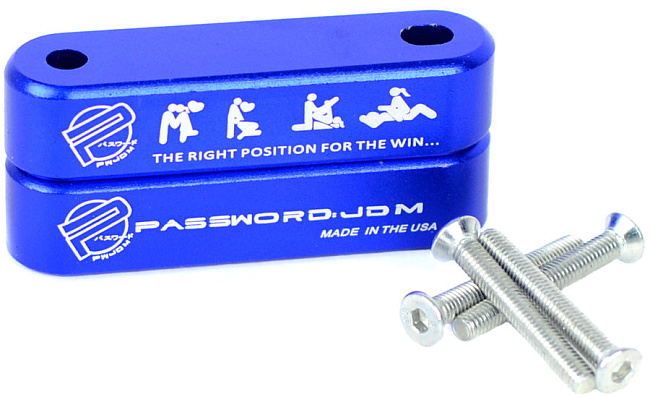 картинка Проставки под капот JDM Epman, синие магазин  StreetTuning 