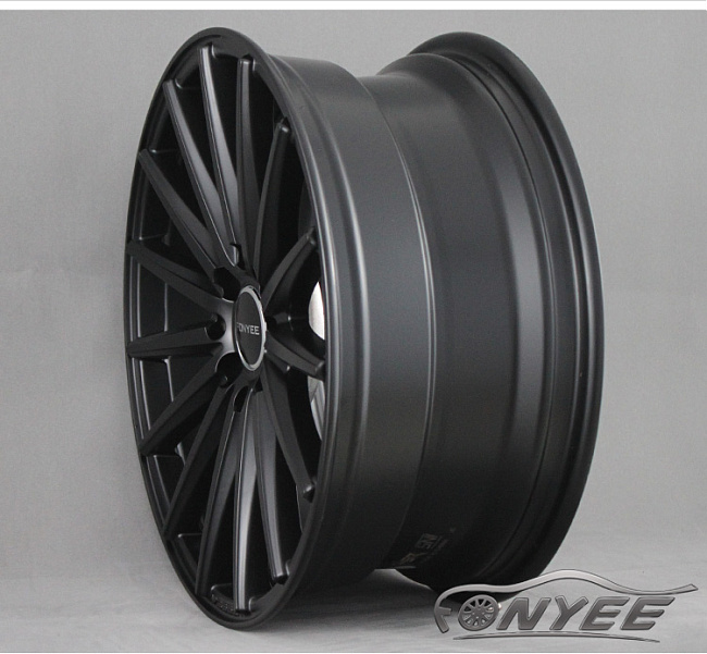 картинка Новые диски Vossen VFS2 Replica R17 4X100/4X114,3 ET35 J8,5 черный мат магазин  StreetTuning 
