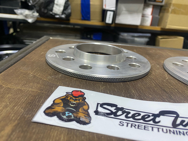 картинка Проставка Starleks 7 мм 5x100/112 цо 66.6 - 73.1 сквозная магазин  StreetTuning 