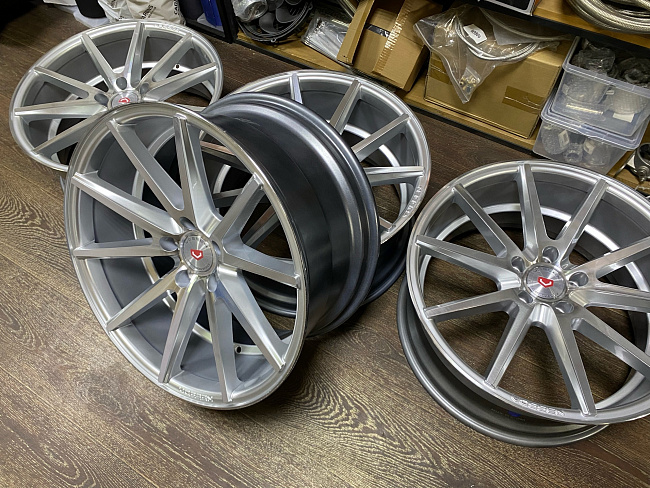 картинка Новые диски Vossen VFS1 разноширокие R19 J8.5/J9,5 ET35 5X114,3 магазин  StreetTuning 