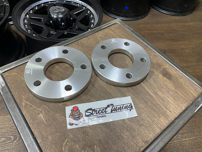 картинка Проставка Starleks 17.5 мм 5x112  цо 66.6 без бортика - Silver магазин  StreetTuning 