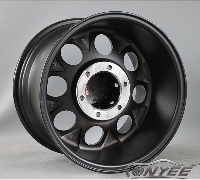 картинка Новые диски GT wheels style 2 R16 6x139,7 ET-44 J10 черный мат магазин  StreetTuning 
