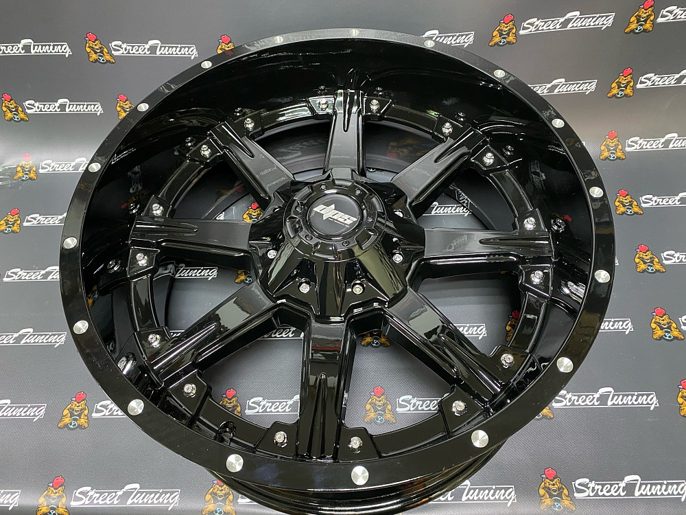 картинка Новые диски DPS R20 J9 ET(-12) 6x139.7/135 Black Gloss от магазина  StreetTuning