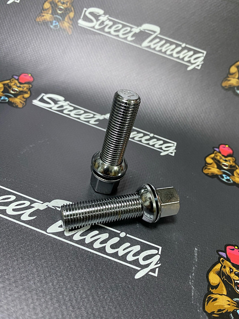 картинка Колесный болт Starleks M14x1.5 высота 45 мм, вращающаяся сфера, кл. 17 магазин  StreetTuning 