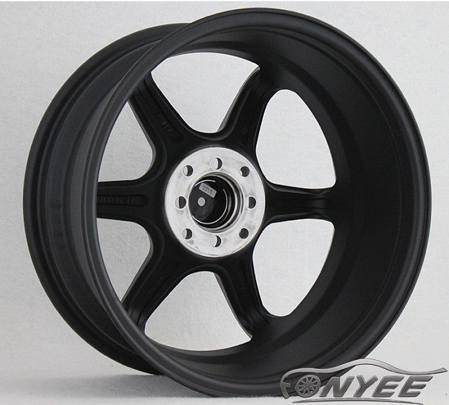 картинка Новые диски Rays TE37 R17 4X100/4X114,3 ET38 J7,5 черные матовые + хром полка магазин  StreetTuning 