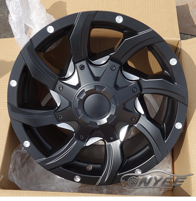 картинка Новые диски Fonyee Off-Road 205 R20 6X139,7 ET10 J9 черный мат магазин  StreetTuning 