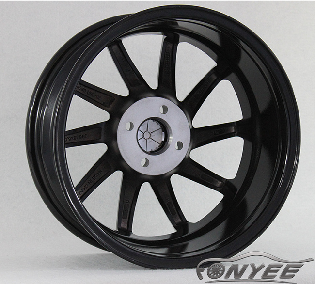 картинка Новые диски Vossen CVT-R Replica R16 4X100 ET40 J6,5 черный глянец + серебро магазин  StreetTuning 