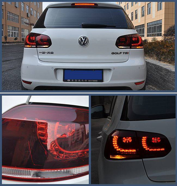 картинка Задние фары для Volkswagen GOLF 6 2010-2014 магазин  StreetTuning 