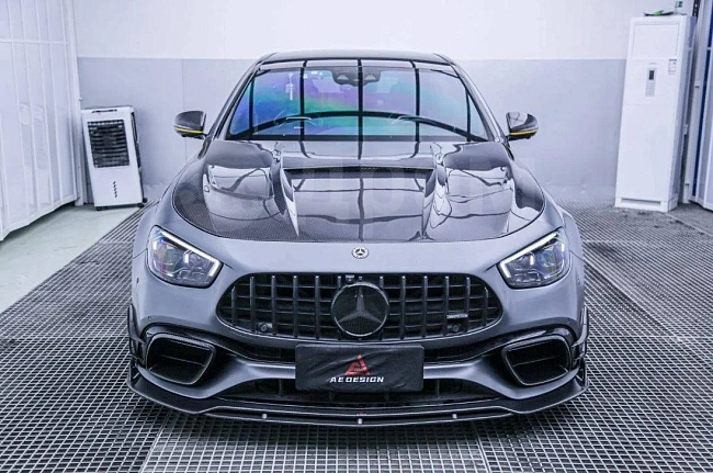 картинка Канарды на передний бампер для Mercedes Benz W213 E63 магазин  StreetTuning 