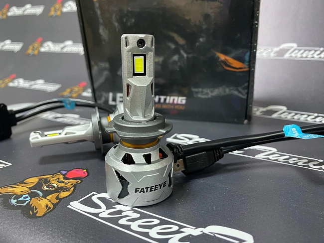 картинка Автомобильные светодиодные лампы FATEEYE F27 Led - H7 6500к магазин  StreetTuning 