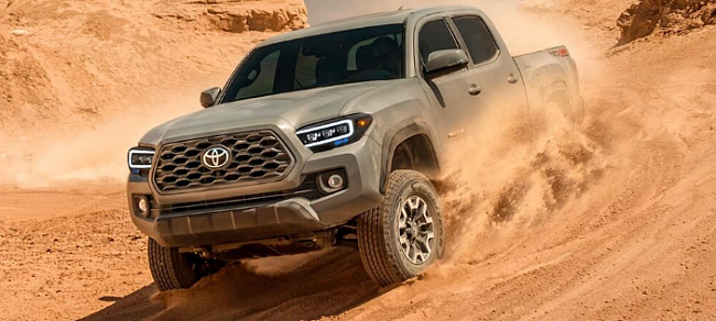 картинка Передние фары для Toyota Tacoma с 2015 по 2019 г магазин  StreetTuning 