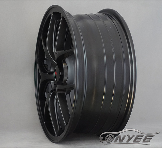 картинка Новые диски BBS F-1 R17 4X100 ET42 J7 черный мат магазин  StreetTuning 