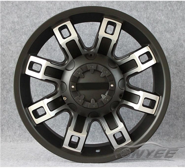 картинка Новые диски Blazn R20 5X150-139,7 ET-6 J9 черные + серебро магазин  StreetTuning 