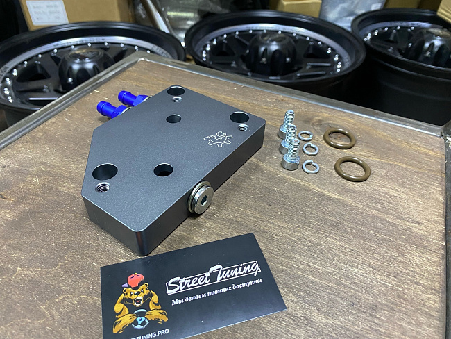 картинка Адаптер-проставка для доп.радиатора CVT toyota K310 K311 K312 магазин  StreetTuning 