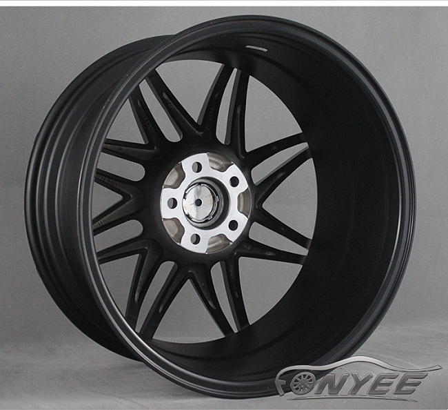 картинка Новые диски DIBIT 5D2 R18 5X108 ET42 J8,5 черный мат серебро магазин  StreetTuning 