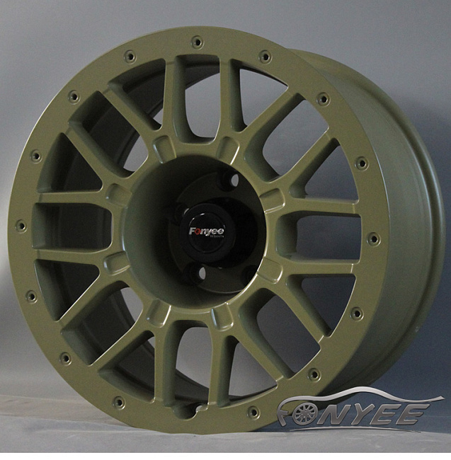 картинка Новые диски R wheels R17 5X127 ET-16 J9 темно-зеленый магазин  StreetTuning 