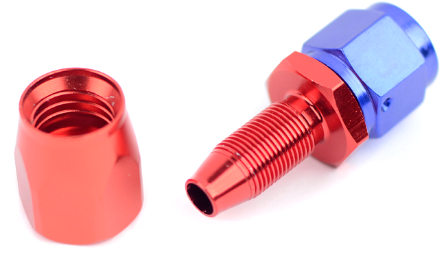 картинка Фитинг AN6 прямой магазин  StreetTuning 