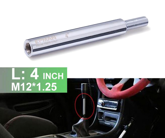 картинка Шифт ручка удлинитель 10 см резьба M12X1.25 магазин  StreetTuning 