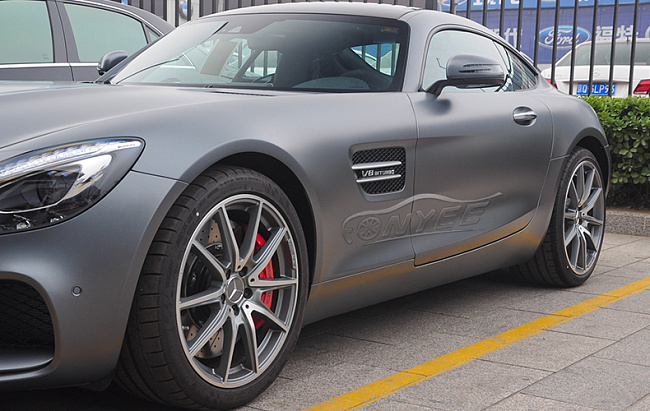 картинка Новые диски AMG MCF R19 5x112 ET35 J9,5 серый + серебро магазин  StreetTuning 