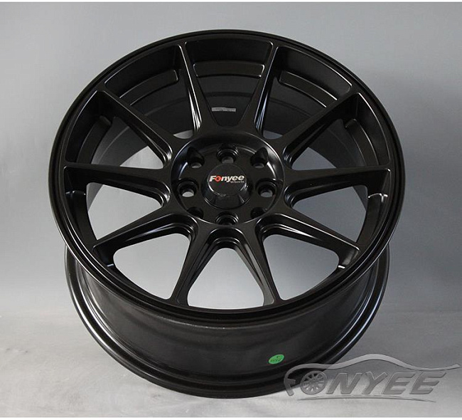 картинка Новые диски XXR 527 R17 4x100/114,3 ET25 J9,75, черные глянцевые магазин  StreetTuning 