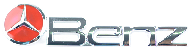 картинка Шильдик в решетку радиатора с логотипом "Benz" магазин  StreetTuning 