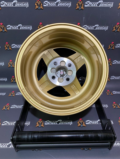 картинка Новые диски Enkei Wheels 471 R13 J7 ET7 4x98 Gold + Silver магазин  StreetTuning 
