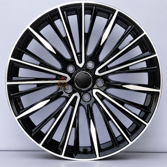 картинка Диски  Toyota FBX042 R19 J8,5 ET35 5X114,3 black+pilished магазин  StreetTuning 