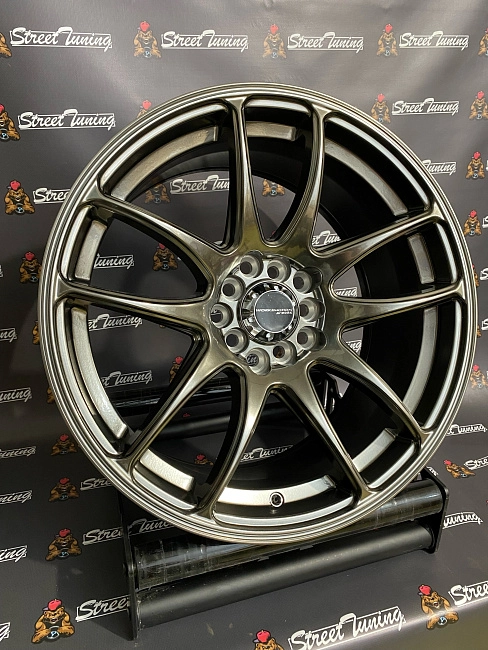 картинка Новые диски Work Emotion Cr-kiwami R17 J8 ET35 5x100/5x114.3 Hyper Black магазин  StreetTuning 