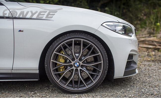 картинка Новые диски BMW Double Spoke 405M R19 5x120 ET40 J9,5 серый + серебро магазин  StreetTuning 