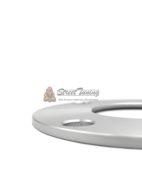 картинка Проставка Starleks 5 мм 4x114.3 цо 66.1 сквозная Silver магазин  StreetTuning 